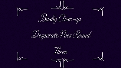 Bushy Close-up Desperate Pees Round Three HD