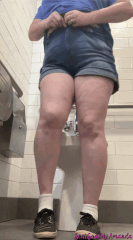 Cummy Panty Toilet Visits For Daddy