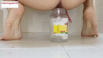 Shit in a gummy bear container