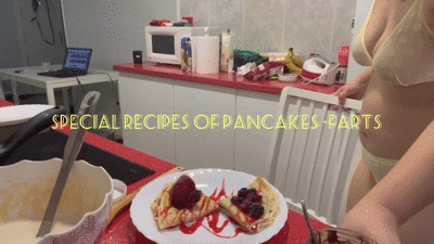 Special reciepe of pancakes-farts