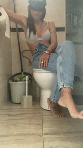 DO YOU WANT ME TO SHIT INSIDE OR OUT OF THE TOILET?