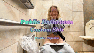 Public Bathroom Custom Shit