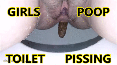 Girl Poop And Piss In Toilet