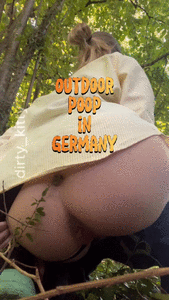 I poop outdoor in Germany: Compilation