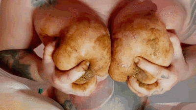 Huge load on white stockings