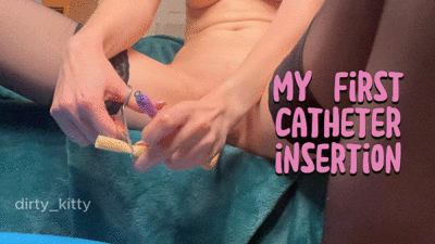 Catheter Inside Me: First Try to FILL Myself