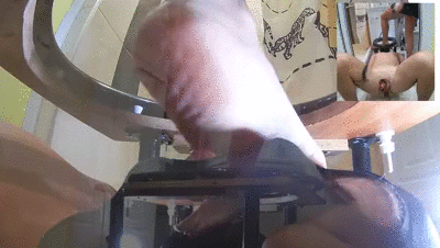 160 Human Toilet in chastity belt