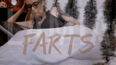Farting loud