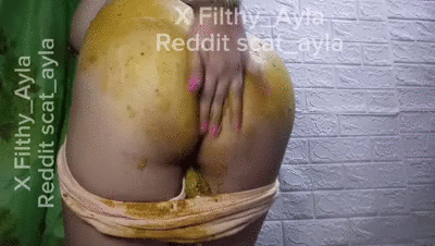 I love how it's poking out of my panties