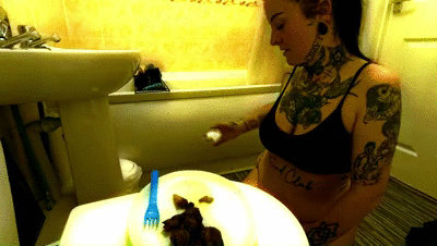 PLATE + MY SHIT + GLASS + MY PISS