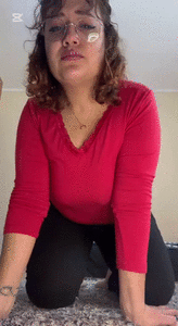 Bad behavior shitting dog (roll play)