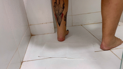 shitting in the bathroom