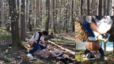 Punished and shitted on in the Forest