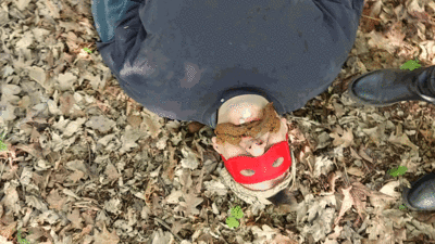 Extremely filled motorway toilet