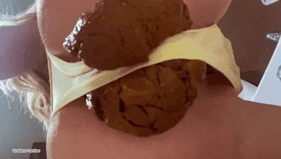 Bikini Push Huge Shit