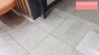 Shit at squat toilet in Japan