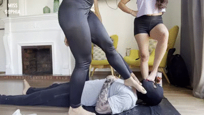 Using our human toilet after gym