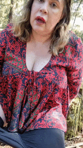 Risky bush pee desperation