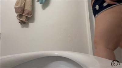 Loud Messy Toilet Poop Watch My Dirty Work