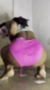 Hot girl filling panties with poop