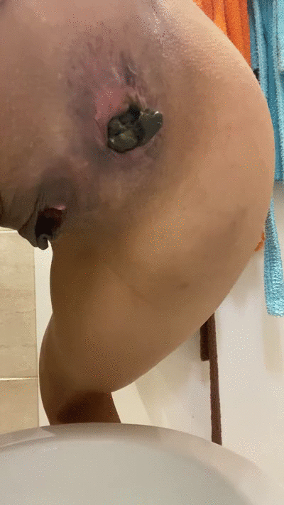 SHITTING IN THE TOILET