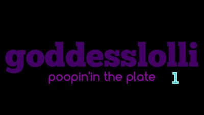 poopin'in the plate 1