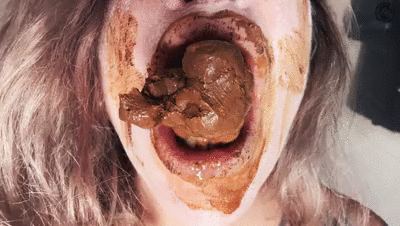 Eating my delicious poop