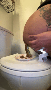 Lust Shitting Load onto Plate
