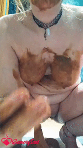 dirty cream on my body