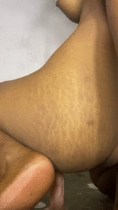 Ebony pee on dildo and footjob