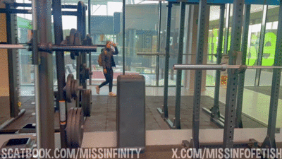 Gym routine interrupted by poop