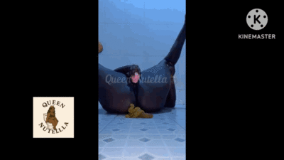 Smearing Poop on my Huge Melons