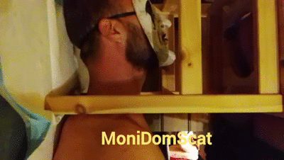 Lucky day for toilet slave