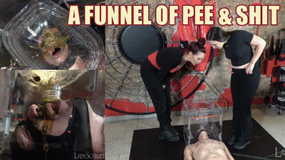 LADY SCARLET - A FUNNEL OF PEE & SHIT hd