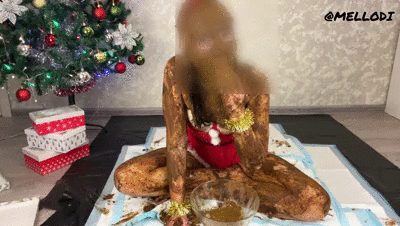 Christmas Scat pig (Part 2)