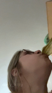 Accidental Puke Salad on the wall