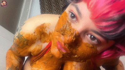 Extremely dirty in red