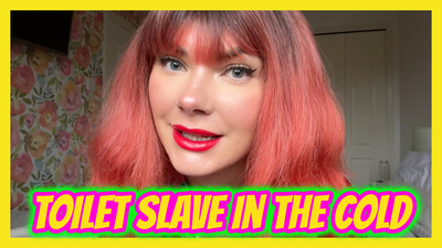 Toilet Slave In The Cold Garden Humiliation