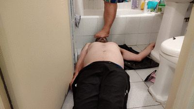 MY NEW BIG FRIEND FRIEND USED MY TOILETSLAVE