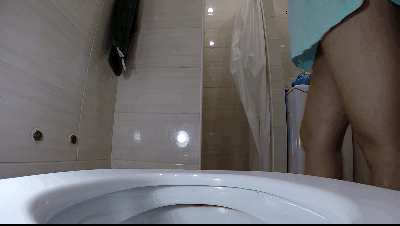 Amazing Sexy Toilet View!