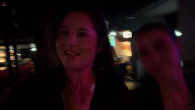 Double toilet POV on the night club