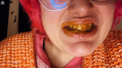 Brushing my teeth with shit