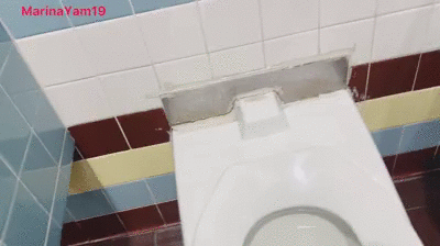 Pooping at rest stop