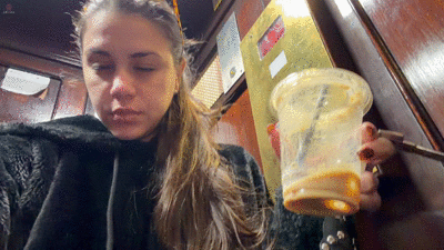 Running to bring you the breakfast