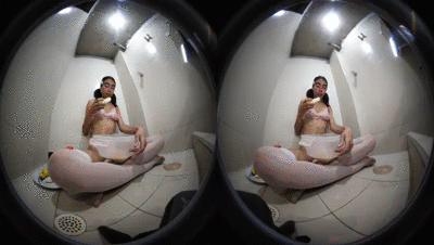 VR Vomiting Bananas in a Bowl