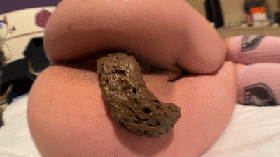 Hot and stinky load on my bed