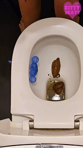 Two huge perfect shits