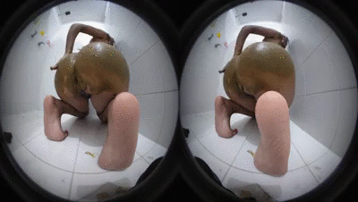 VR Dirty from head to toe 5 days holding shit