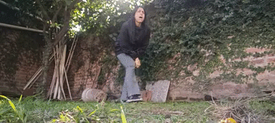 Diarrhea outdoors