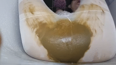 orgasm scat white tights